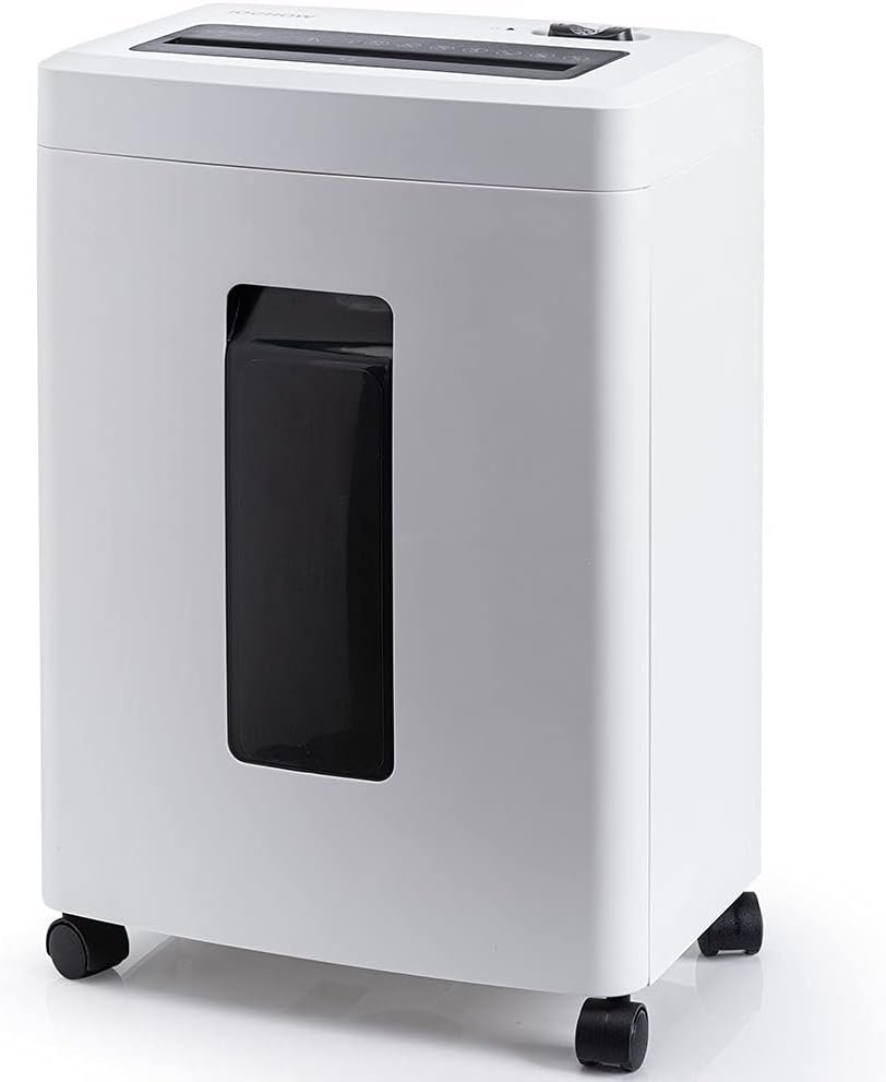 Destructora de papel iOCHOW 10 hojas microcorte 18 L P-5
