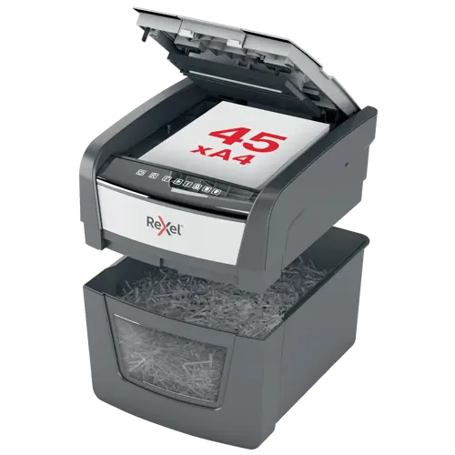 Destructora automática Rexel Optimum AutoFeed 45X P-4